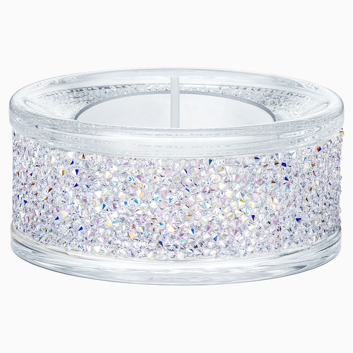 Swarovski Shimmer Tea Light Holders, kristallituikku, violetti - Swarovski - Laatukoru