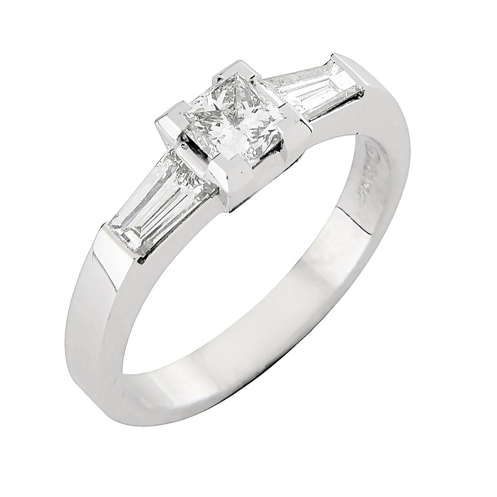 Silván timanttisormus 1,06ct, 14K valkokultaa, Silván timanttikorut - Silván - Laatukoru