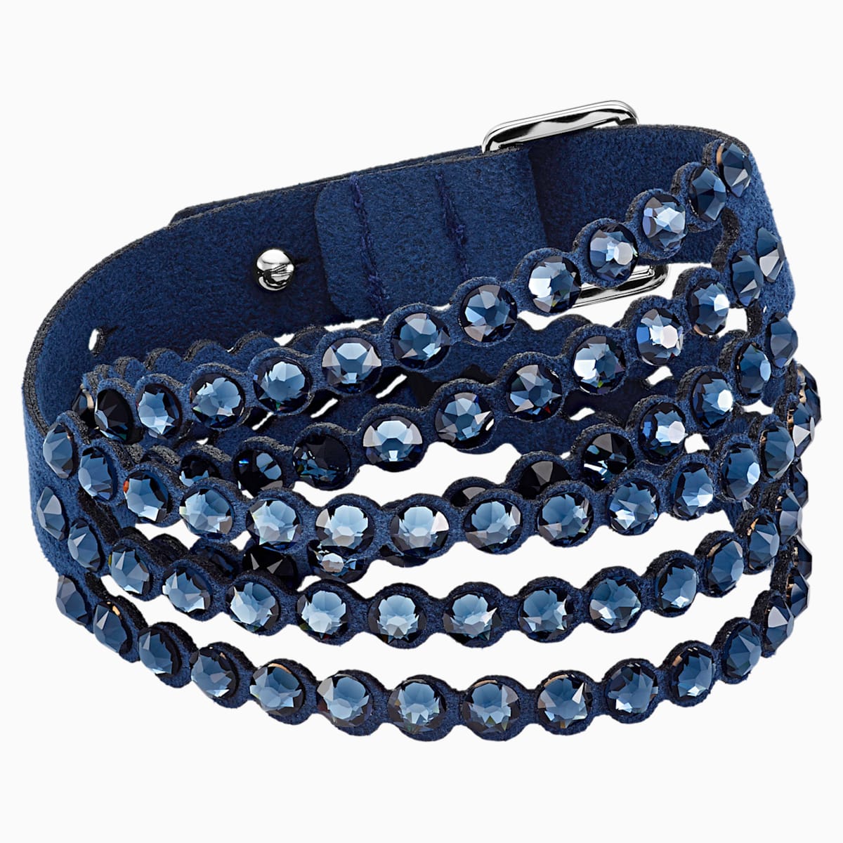 Swarovski Power Collection crystal bracelet, dark blue