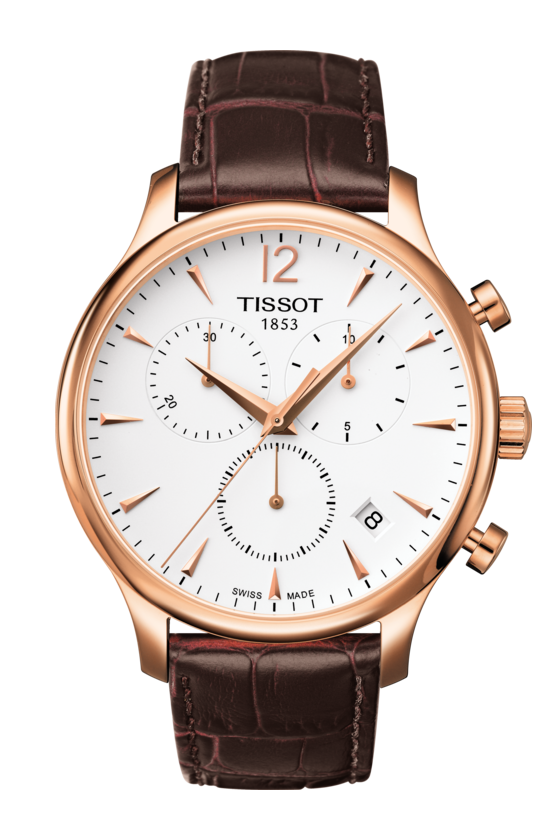 Tissot Tradition Chronograph T063.617.36.037.00, miesten rannekello - Tissot - Laatukoru