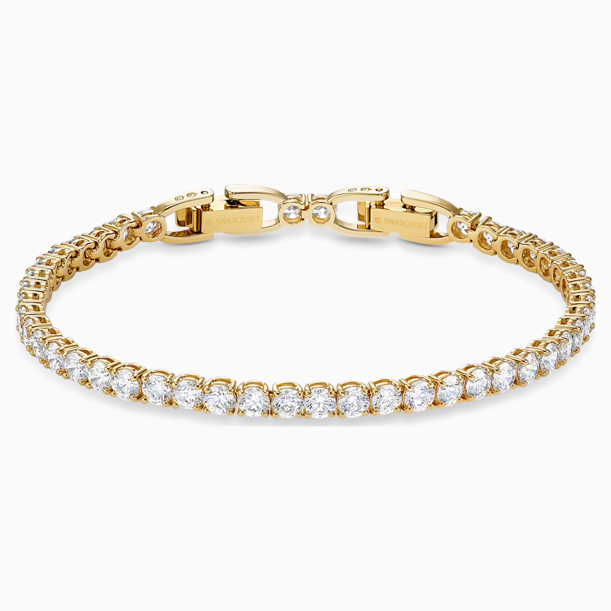 Swarovski Tennis Deluxe kristallirannekoru, kullanvärinen - Swarovski - Laatukoru
