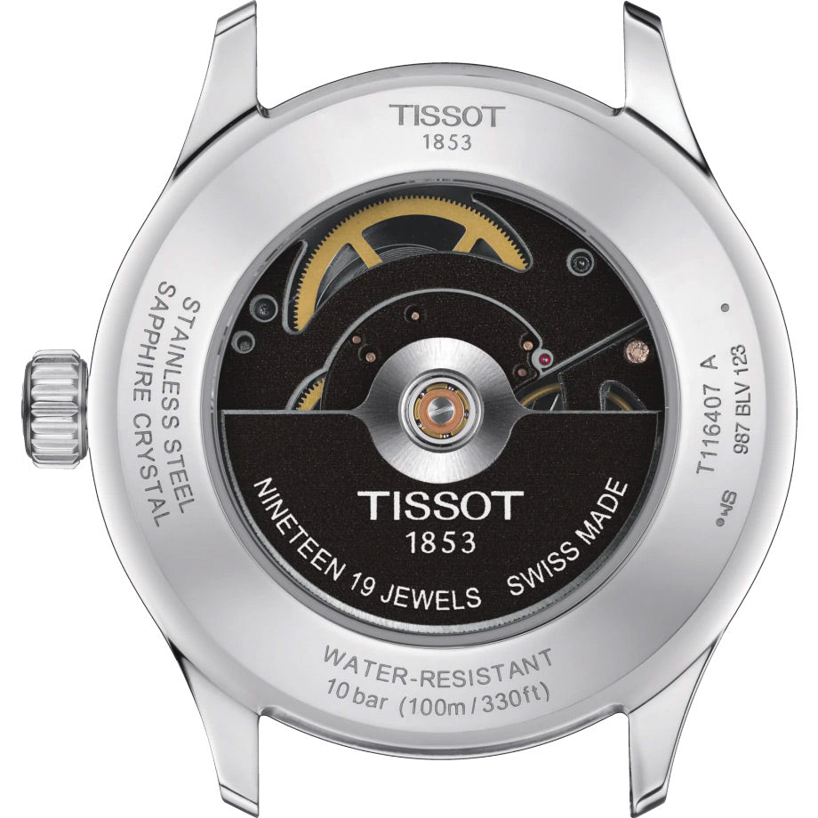 Tissot Gent XL Swissmatic T116.407.11.051.00, miesten rannekello - Tissot - Laatukoru