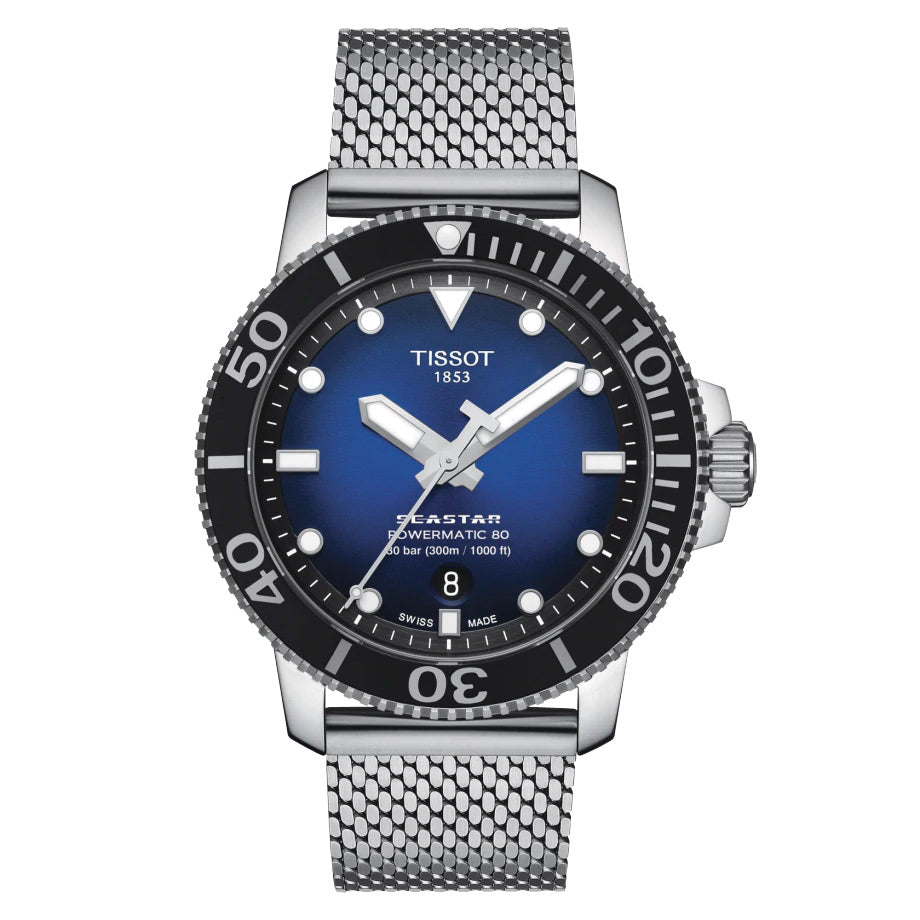Tissot Seastar 1000 Powermatic 80 T120.407.11.041.02, miesten rannekello - Tissot - Laatukoru