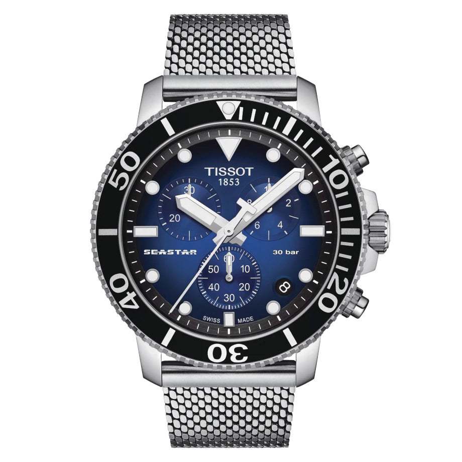 Tissot Seastar 1000 Chronograph T120.417.11.041.02, miesten rannekello - Tissot - Laatukoru