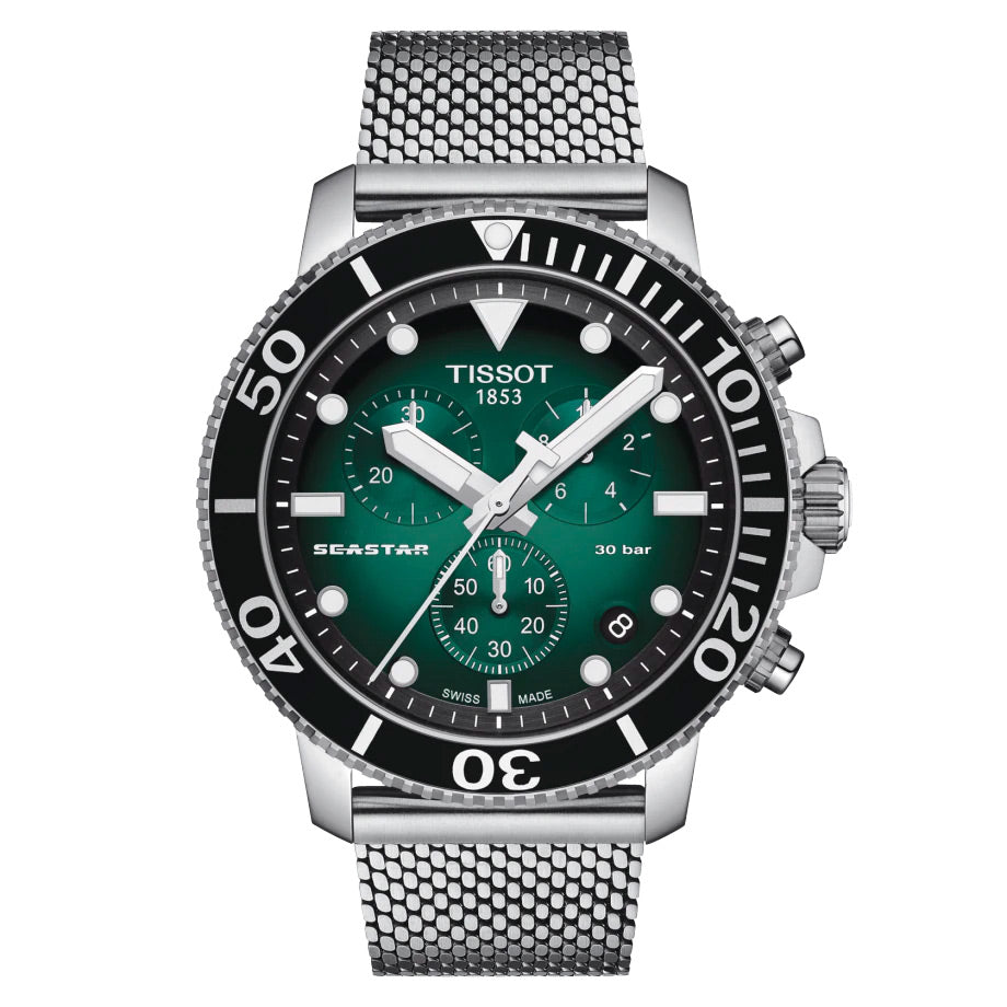 Tissot hotsell seastar silver