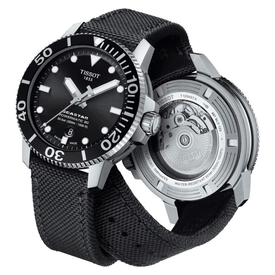 Tissot Seastar 1000 Powermatic 80 T120.407.17.051.00, miesten rannekello - Tissot - Laatukoru