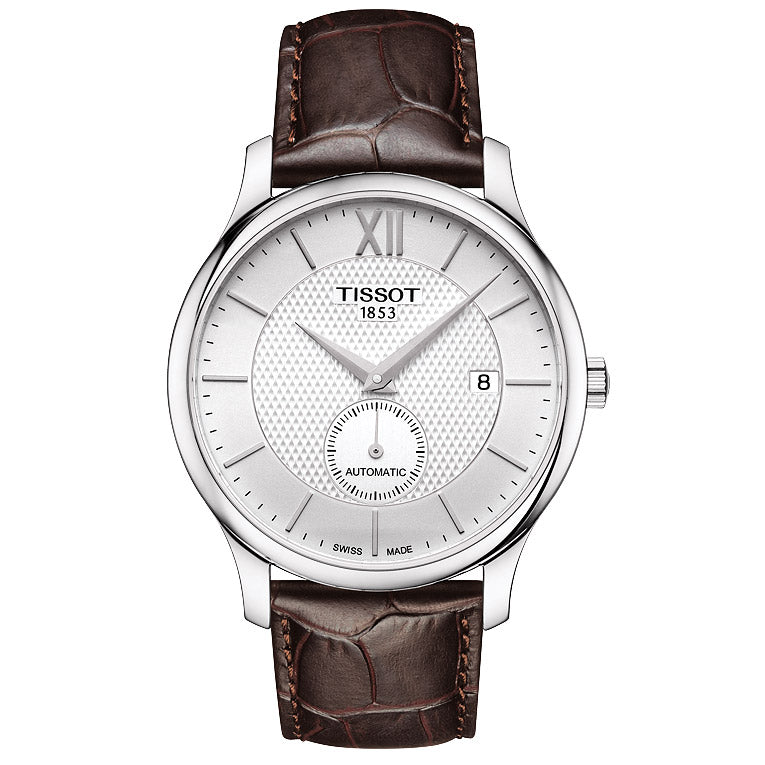 Tissot Tradition Automatic Small Second T063.428.16.038.00, miesten rannekello - Tissot - Laatukoru