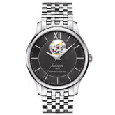 Tissot Tradition Powermatic 80 Open Heart T063.907.11.058.00, miesten rannekello - Tissot - Laatukoru