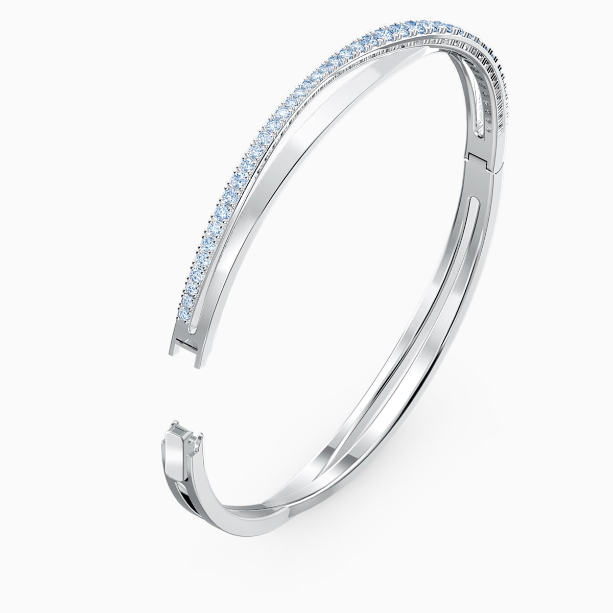 Swarovski Twist Rows rannerengas, sininen 5582810 - Swarovski - Laatukoru