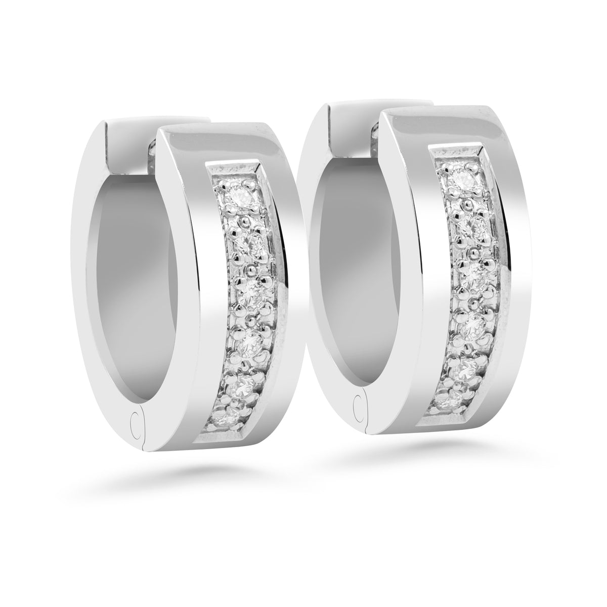 Silván timanttikorvakorut 0,12ct, 14K valkokultaa, Silván timanttikorut - Silván - Laatukoru