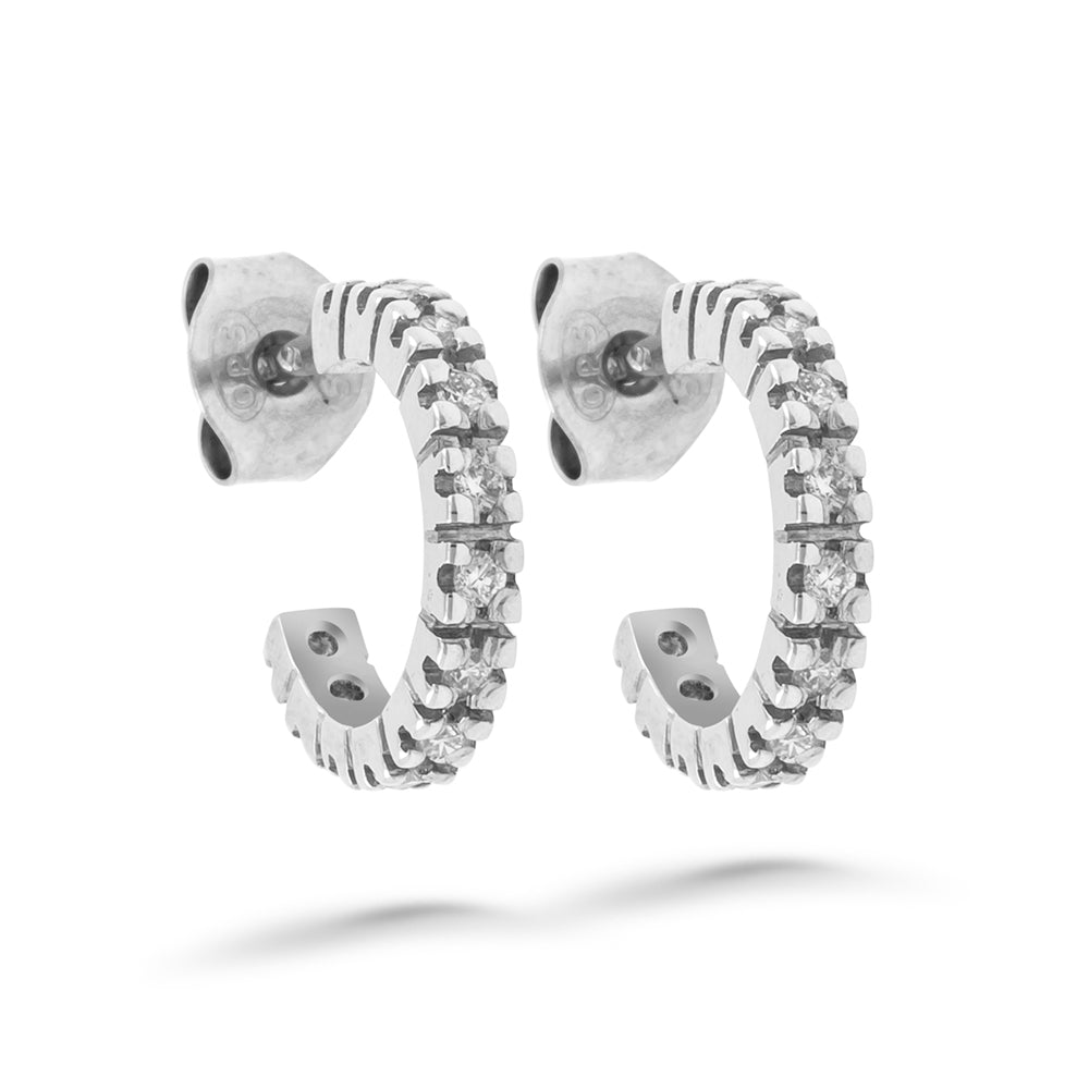 Silván timanttikorvakorut 0,24ct, 14K valkokultaa, Silván timanttikorut - Silván - Laatukoru