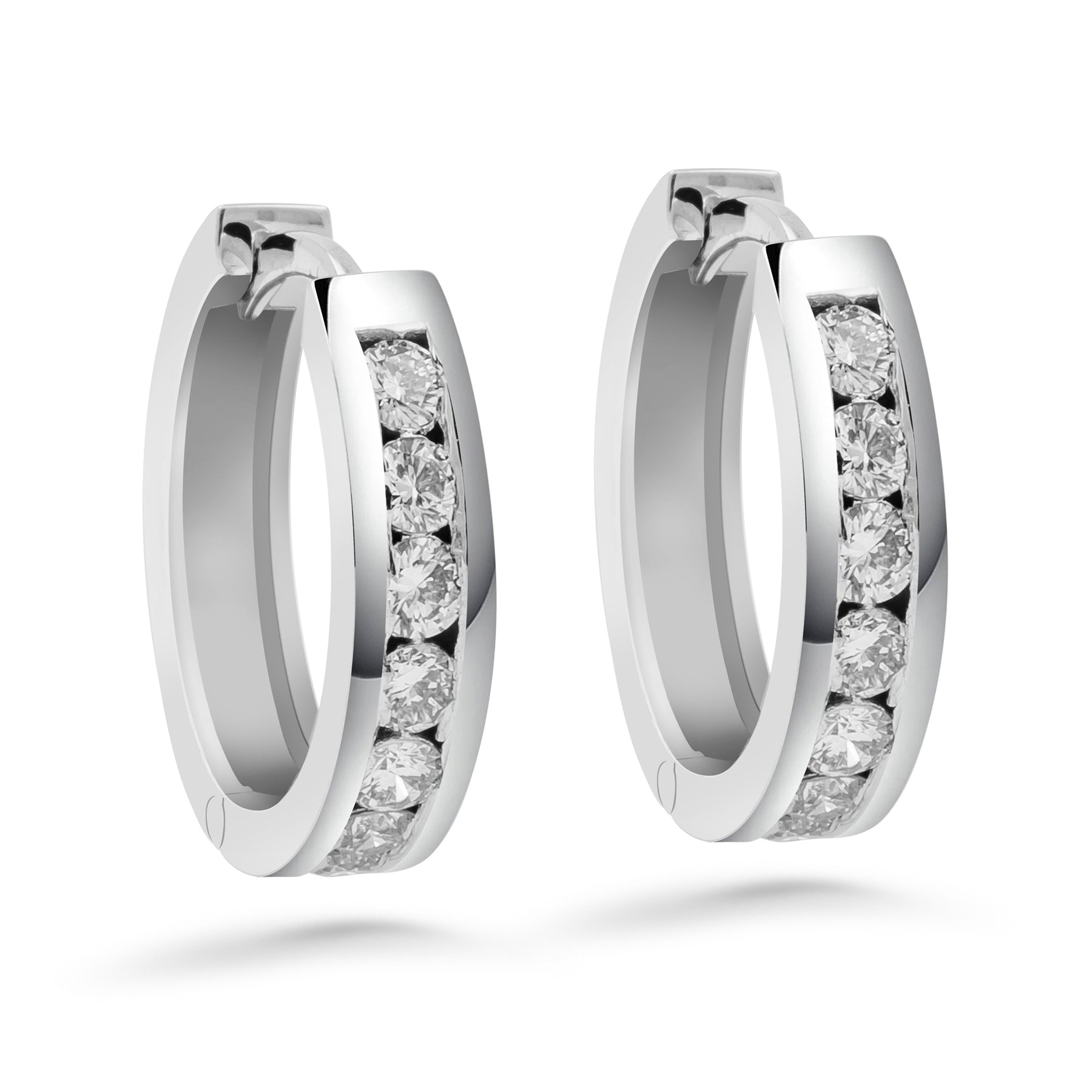 Silván timanttikorvakorut 0,48ct, 14K valkokultaa, Silván timanttikorut - Silván - Laatukoru