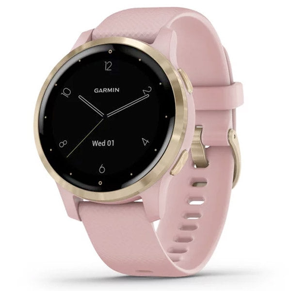 Garmin Vivoactive 4S uturuusu ja vaalea kulta 40 mm, monilajiälykello 010-02172-32 - Garmin - Laatukoru