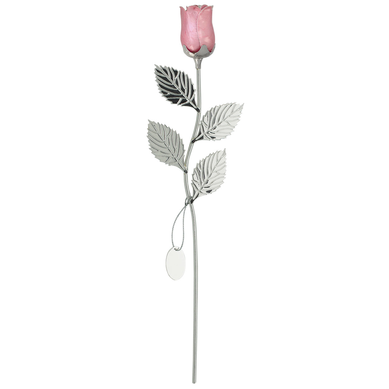 Juhlaruusu kaiverruslaatalla, vaaleanpunainen, 32 cm - Laatukoru - Laatukoru