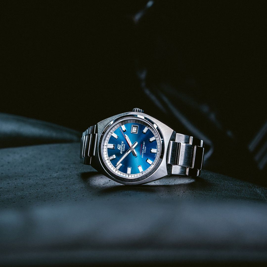 Casio EFB-109D-2AVEF rannekello, sininen taulu