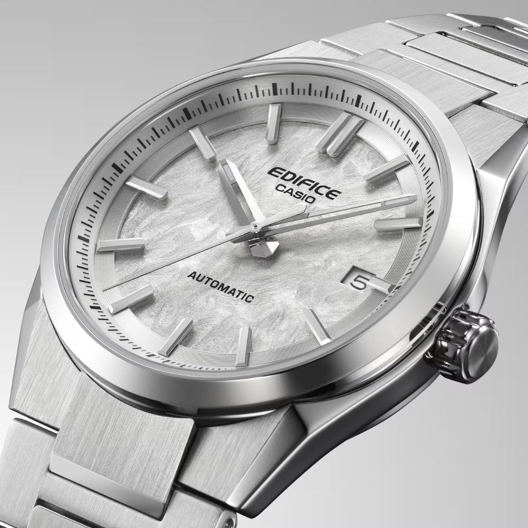 Casio Edifice EFK-110D-7AER miesten rannekello, hopea