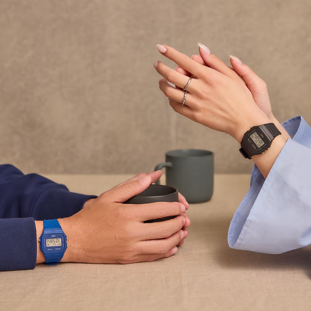 Casio F-91WB-2A1EF sininen digitaalirannekello