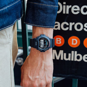 Casio G-Shock DW-6900U-1ER musta rannekello, digitaalinen näyttö