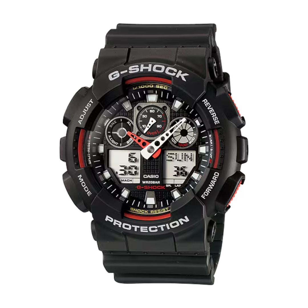 Casio G-Shock GA-100-1A4ER rannekello