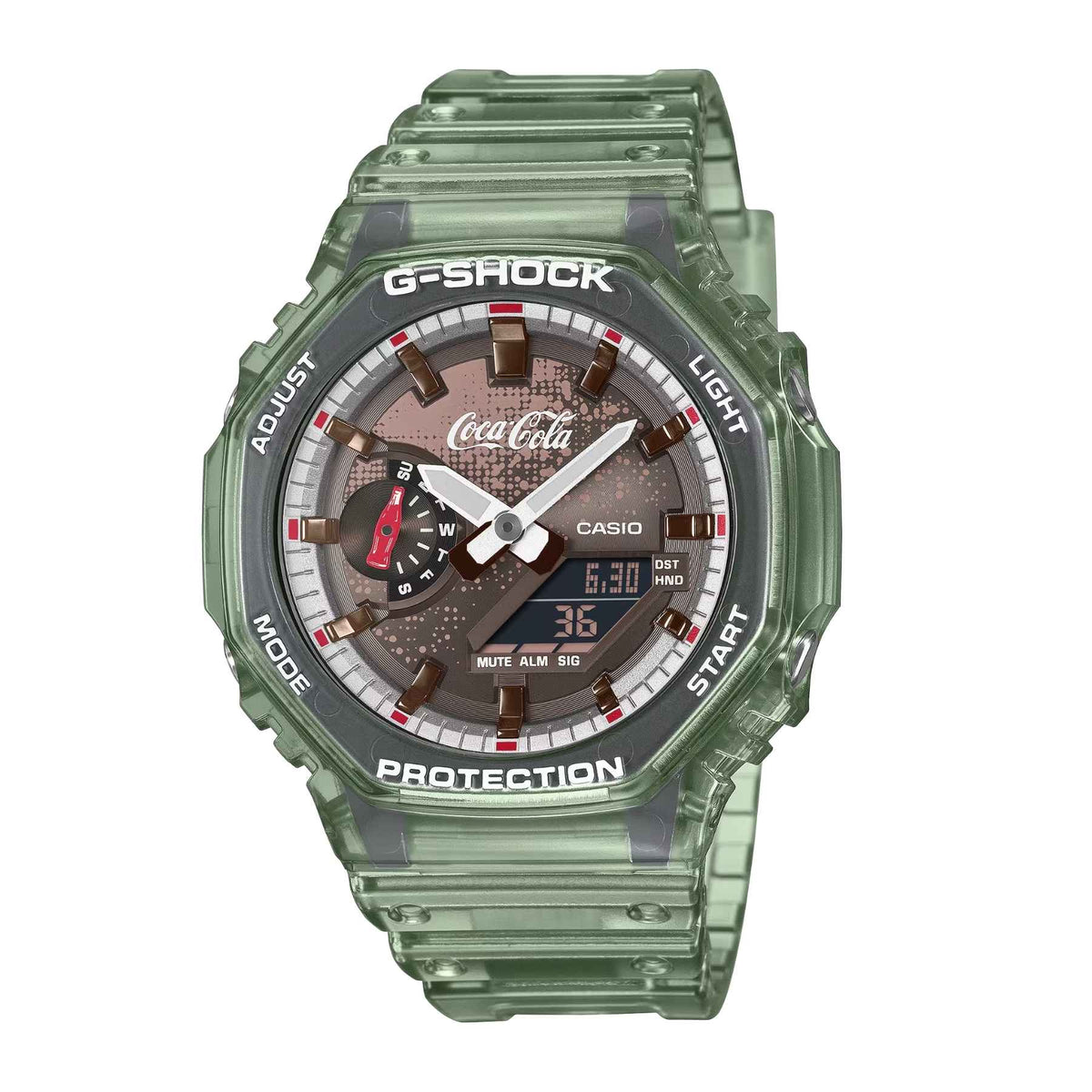 Casio G-Shock GA-2100CC-3A Coca Cola -rannekello