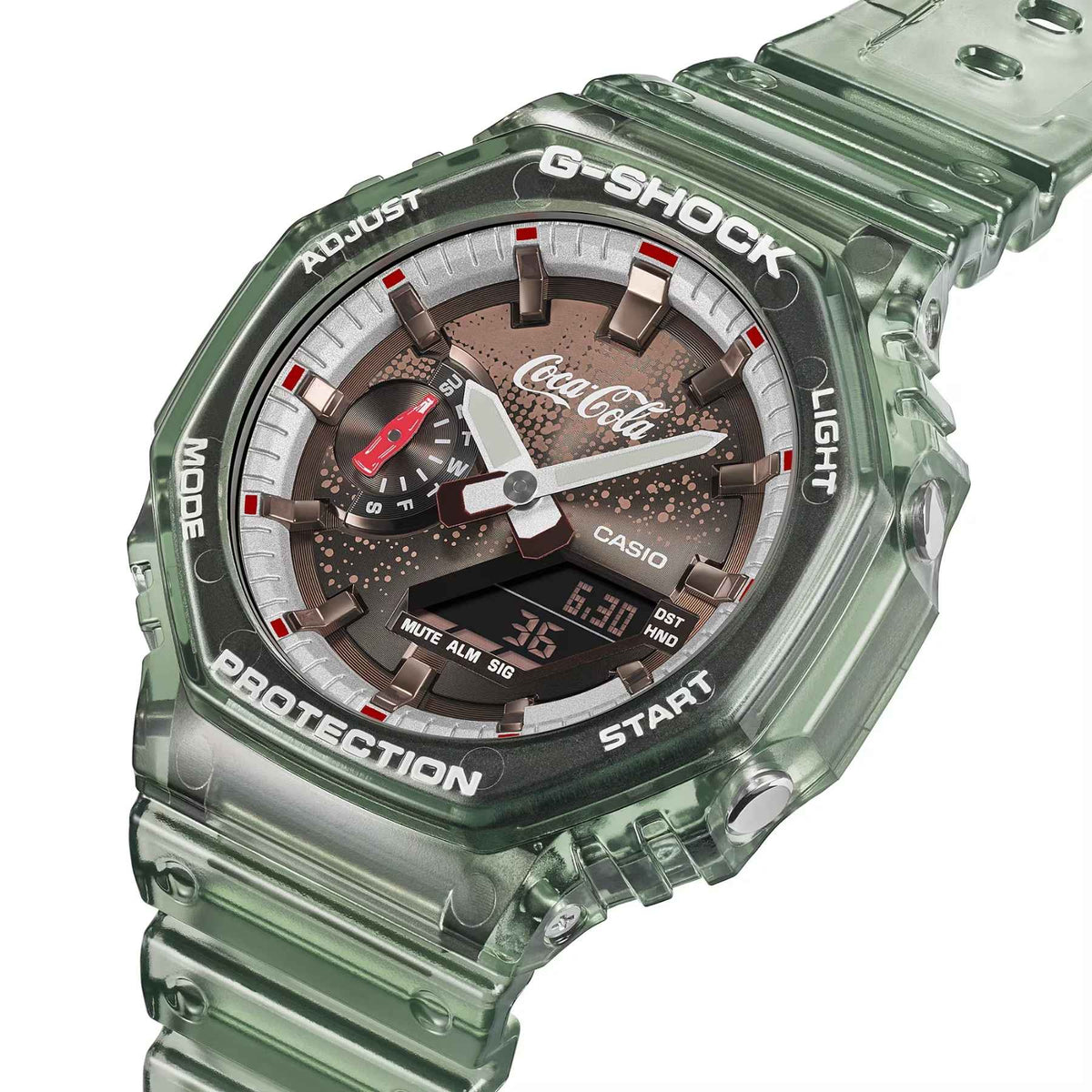 Casio G-Shock GA-2100CC-3A Coca Cola -rannekello