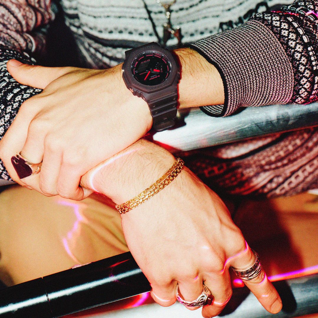 Casio G-Shock GA-2100K-5AER ruskea miesten rannekello