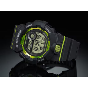 Casio G-Shock GBD-800-8ER rannekello, musta-vihreä väri