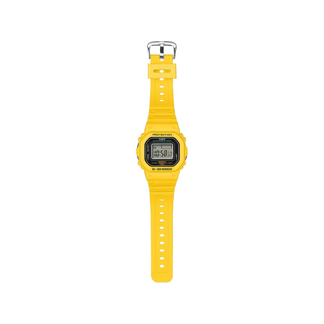 Casio G-Shock Nano DWN-5600-9ER digitaalinen sormuskello, keltainen