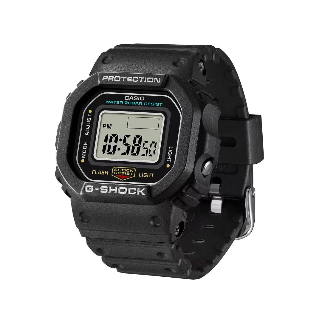 Casio G-Shock Nano sormuskello DWN-5600-1ER mustalla rakenteella