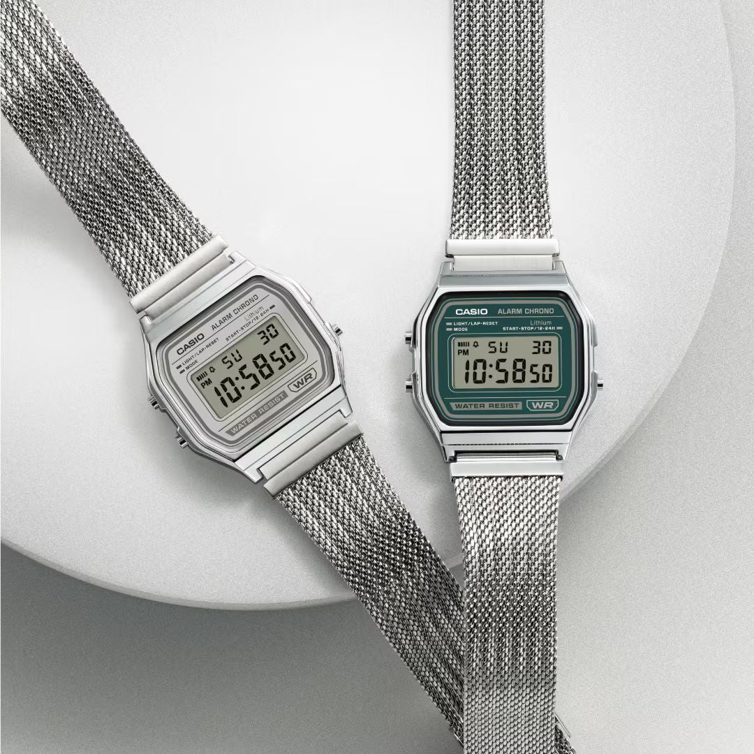 Casio Vintage A158WEM-7EF rannekello, digitaalinen
