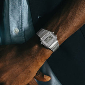 Casio Vintage A158WEM-7EF rannekello, unisex-malli