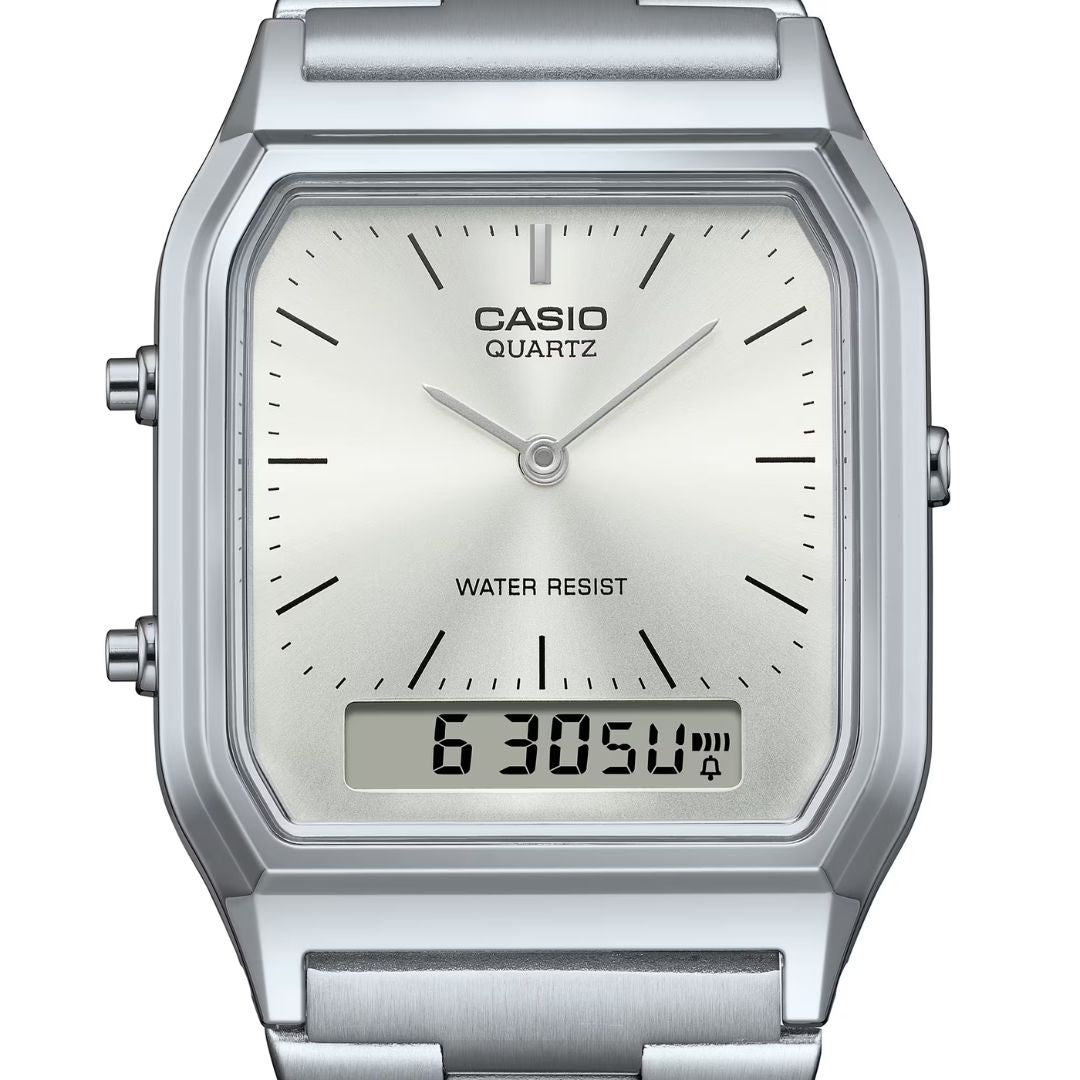Casio Vintage AQ-230A-7AMQYES anadigi-rannekello
