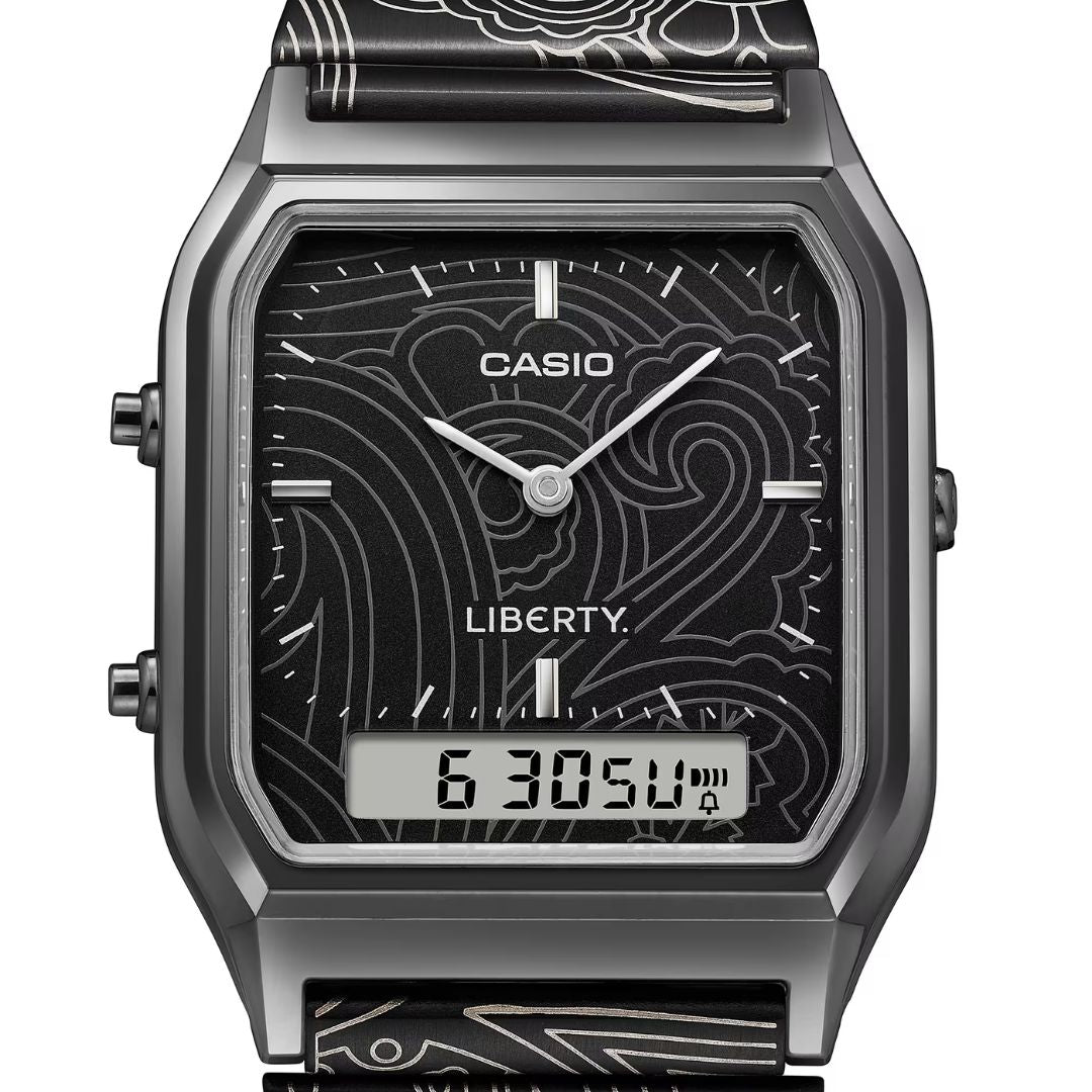 Casio Vintage AQ-230EBLT-1AER rannekello, anadigi-näyttö