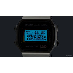 Casio Vintage UNO A168WEUC-1AER rannekello, "Wild" LED-valo