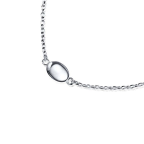 Efva Attling Love Bead papurannekoru, hopeaa