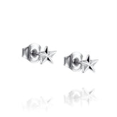 Efva Attling Micro Catch A Falling Star Stud korvakorut, hopeaa