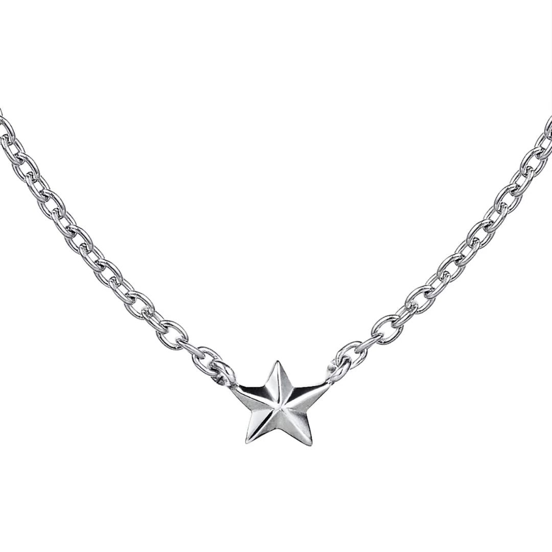 Efva Attling Micro Catch A Falling Star kaulakoru, hopeaa
