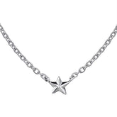 Efva Attling Micro Catch A Falling Star kaulakoru, hopeaa