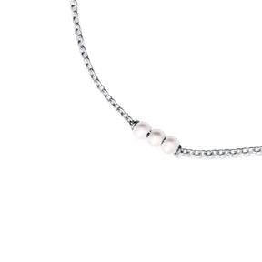Efva Attling My Little Pearl rannekoru, 925 sterlinghopea ja makeanvedenhelmi, 3 kpl