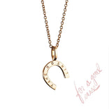 Efva Attling Take No Shit pendant, Yellow Gold