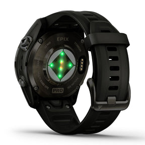 Garmin Epix Pro Gen 2 Sapphire, 42 mm, hiilenharmaa DLC-titaani ja musta ranneke, AMOLED GPS-älykello 010-02802-15