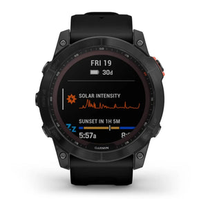 Garmin Fenix ​​7X Solar, slate grey and black, multisport GPS smartwatch 010-02541-01