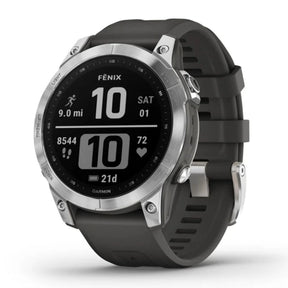 Garmin Fenix 7, hopea ja grafiitinharmaa ranneke 010-02540-01