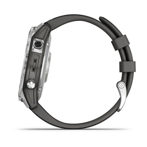Garmin Fenix 7, hopea ja grafiitinharmaa ranneke 010-02540-01