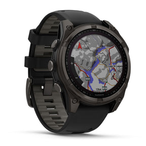 Garmin Fenix ​​8, 47mm Solar Sapphire, Carbon Grey DLC