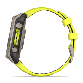 Garmin Fenix 8, 47mm Sapphire Solar, titaani ja vihreä, älykello 010-02906-21
