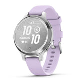 Garmin Lily 2 Active, hopea ja vaaleanvioletti silikonihihna, 010-02891-01
