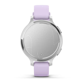 Garmin Lily 2 Active, hopea ja vaaleanvioletti silikonihihna, 010-02891-01