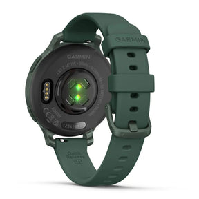 Garmin Lily 2 Active, jaspiksenvihreä kehys ja silikonihihna, 010-02891-02