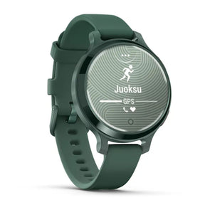 Garmin Lily 2 Active, jaspiksenvihreä kehys ja silikonihihna, 010-02891-02